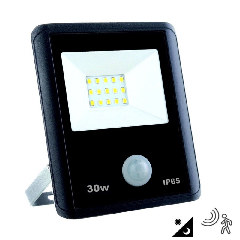 Projecteur LED 30W - détecteur mouvement PIR