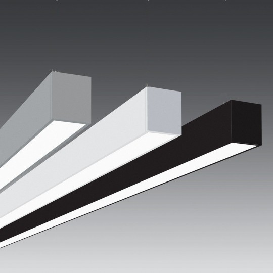 Regleta Lineal LED - MUNICH MINI NEGRO - 0.5m - 1m - 1,5m - 2m - IP54