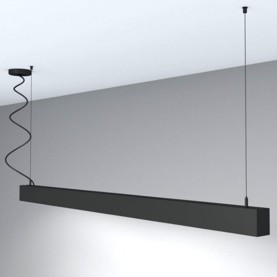 Lámpara Lineal Colgante - MUNICH NEGRO- 0.5m - 1m - 1,5m - 2m - IP20