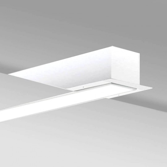 Luminaria Lineal LED - Empotrar - MOSCU MINI BLANCO - 0.5m - 1m - 1,5m - 2m - IP54