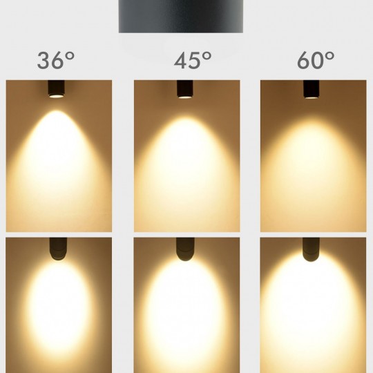 Foco LED 28W LEIPZIG Trifásico - VOSSLOH - Optica Regulable 36º-60º