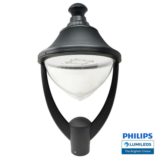 Farol  LED 40W  VALLEY Philips Lumileds SMD 3030 165Lm/W- Alumínio