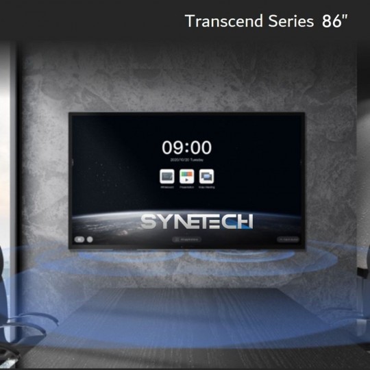 Pantalla  LED Interactiva - 86&quot; - Synetech cobranding  MAXHUB – Transcend Serie -  CAPACITIVA- 8GB+128GB