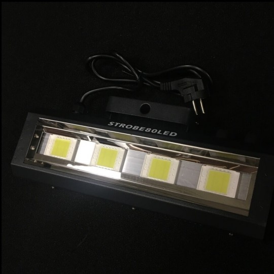 Strobe Flash LED 80W Blanco