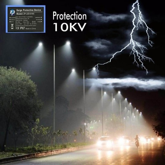 Protector Sobretensiones Transitorias de hasta 10Kv - Montaje en Serie