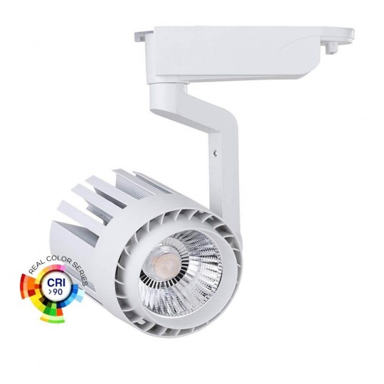 Fast LED Track Torch Light Price 45W CRI 90 100lm/W 3000K Track Light  Dimmable Track Lighting Ends - China LED Downlight, LED