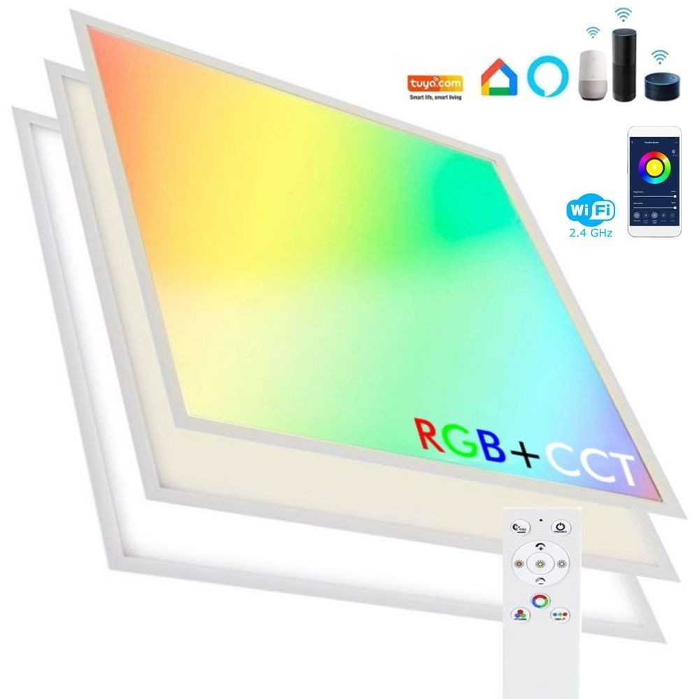 LED Panel Dimmable Tª Color Selectable 60x60 cm 40 W 3600lm