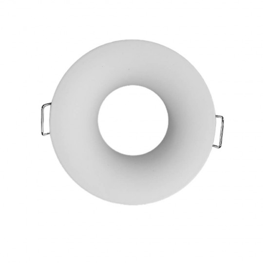 Aro Fijo para Dicroica circular Blanco GU10-MR16