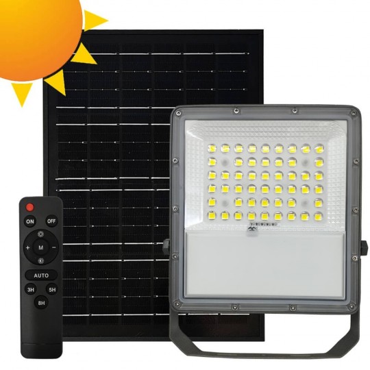 100W SOLAR LED Outdoor Floodlight - NEW AVANT - 5700K