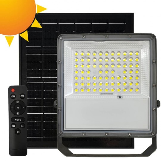 200W SOLAR LED Outdoor Floodlight - NEW AVANT - 5700K