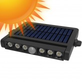 Foco Solar orientable LED - 5W  -Sensor de movimiento - 4000K
