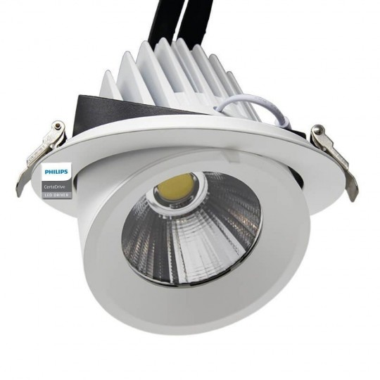 Foco Empotrable Orientable LED 44W - IP20 - 24º - CCT