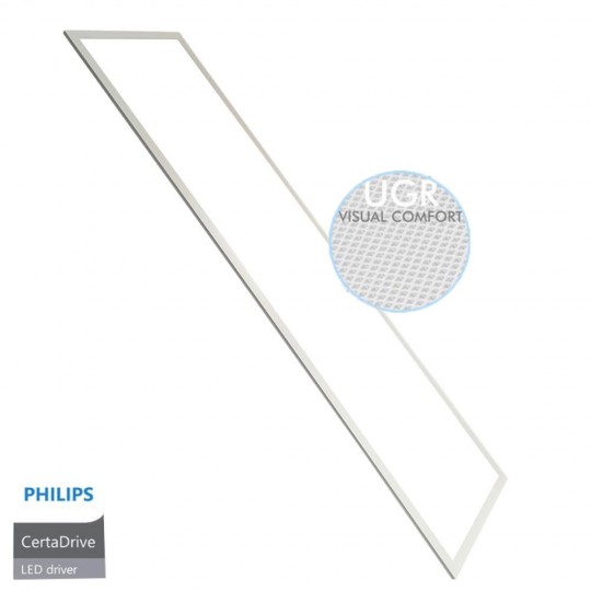 PACK 10 Panel LED 120x30 44W Philips CertaDrive