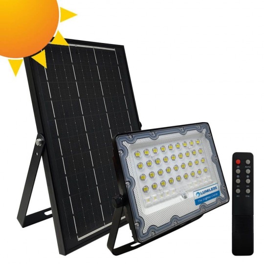Foco Proyector Exterior SOLAR LED 100W AVANT LUMILEDS - 5700K