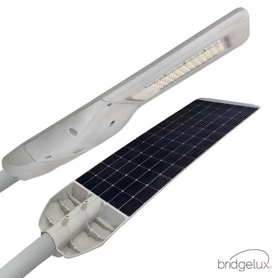 Farola LED 120W Chip  Solar PROFESIONAL - con Sensor de Movimiento 190lm/W