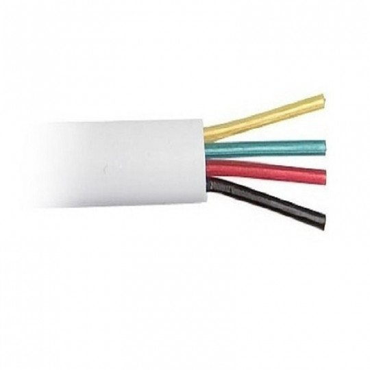 Cable para Tira LED RGB 4 Hilos 100Metros